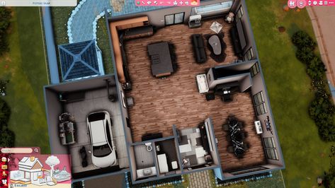 Sims 4 Couple House, Sims 4 Couple, Couple Apartment, Men Apartment, Cc Clothes, Two Bedroom House, Sims 4 House Plans, Free Sims 4, Free Sims