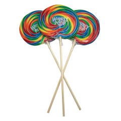 WHIRLY POPS RAINBOW COLORS 5.25 INCH 6 OZ Big Lollipops, Lollipop Display, Food Giveaways, Giant Lollipops, Rainbow Lollipops, Swirl Lollipops, Yellow Candy, Nostalgic Candy, Orange Candy