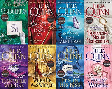 Bridgerton Books, Regency Romance Novels, Popular Netflix Shows, Netflix Show, Regency Romance, Julia Quinn, Historical Novels, Historical Romance, Romance Novels