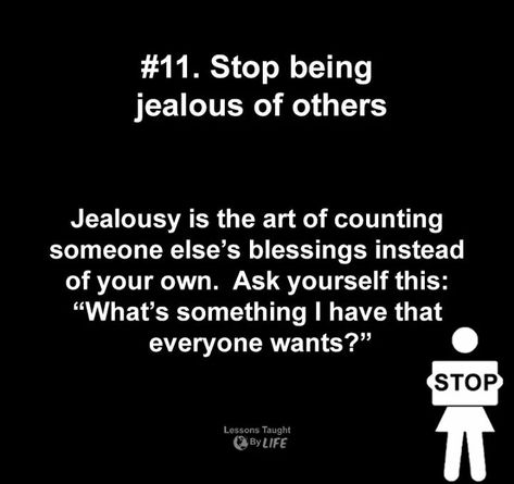 Stop being jealous of others Stop Being Jealous, Jealous Quotes, Being Jealous, Powerful Women Quotes, Lessons Taught By Life, Soothing Quotes, Jealous Of You, Health Journal, Shadow Work