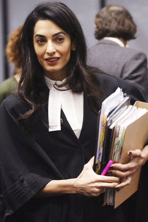 Amal Clooney Lawyer Aesthetic, Amal Clooney Lawyer, Powerful Lawyer Woman Aesthetic, Amal Clooney Aesthetic, Amal Clooney Work, Powerful Woman Aesthetic, Powerful Women Aesthetic, Lawyer Woman Aesthetic, Lawyer Woman