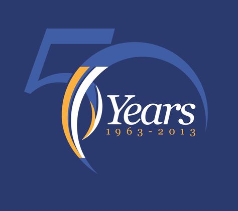 Emirates NBD - 50th Anniversary Logo Entry on Behance 50 Anniversary Ideas, Logo Aniversario, Anniversary Logo Design, Anniversary Logos, 50 Logo, 50th Anniversary Logo, Company Anniversary, 15 Year Anniversary, 50% Logo