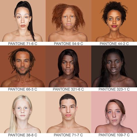 Race, ethnicity, and skin colour have been dividing factors among humankind for centuries, but Brazilian photographer Angélica Dass is seeking to break down the barriers with her latest project, Humanae. She's on a mission to capture examples of every skin colour in the world, to prove that diversity goes beyond the standard confines of white, black, red, and yellow. Human Skin Color, Different Skin Tones, Face Reference, First Photograph, Anatomy Reference, Photo Projects, 영감을 주는 캐릭터, Drawing Tutorials, Photo Reference