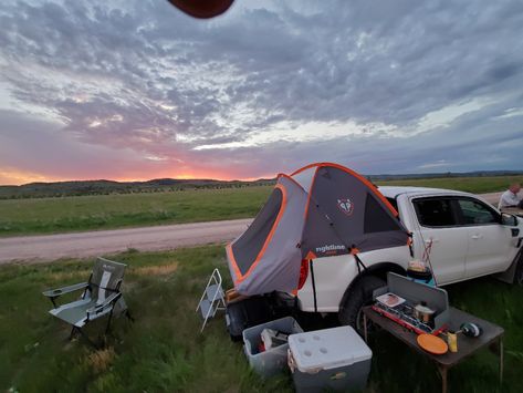 Truck Bed Camping Setup | Page 3 | 2019+ Ford Ranger and Raptor Forum (5th Generation) - Ranger5G.com Camping Setup, 5th Wheel Rv, 2019 Ford Ranger, Truck Bed Camping, For Ranger, Drawer System, Canvas Tent, Night Couple, Space Frame