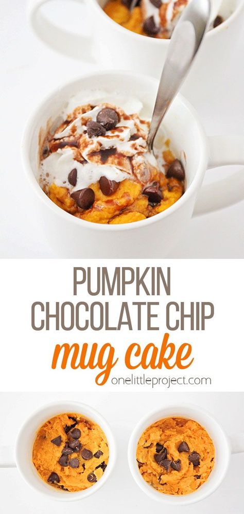 Harvest Skillet, Pumpkin Keto, Pumpkin Mug Cake, Chocolate Chip Mug Cake, Chip Mug, Pumpkin Recipes Healthy, Mug Cake Microwave, Pumpkin Mug, Paleo Pumpkin