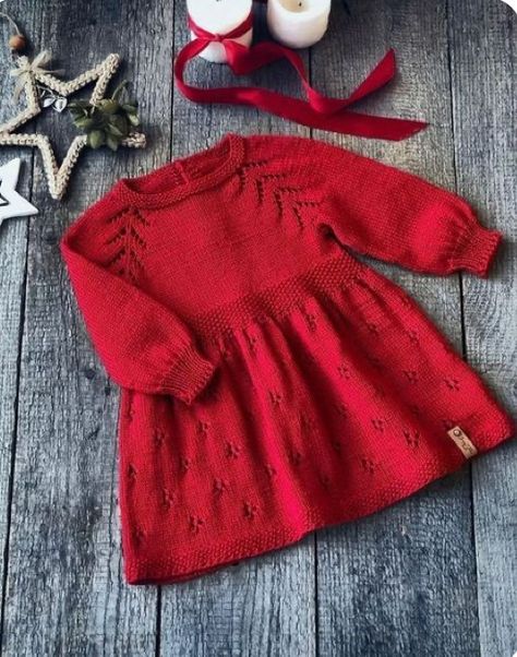 Crochet Baby Girls, Knitting Baby Girl, Baby Jackets Pattern, Girls Frocks, Frocks For Babies, Dress Knitting, Girls Knitted Dress, Crochet Baby Jacket, Knit Dress Pattern