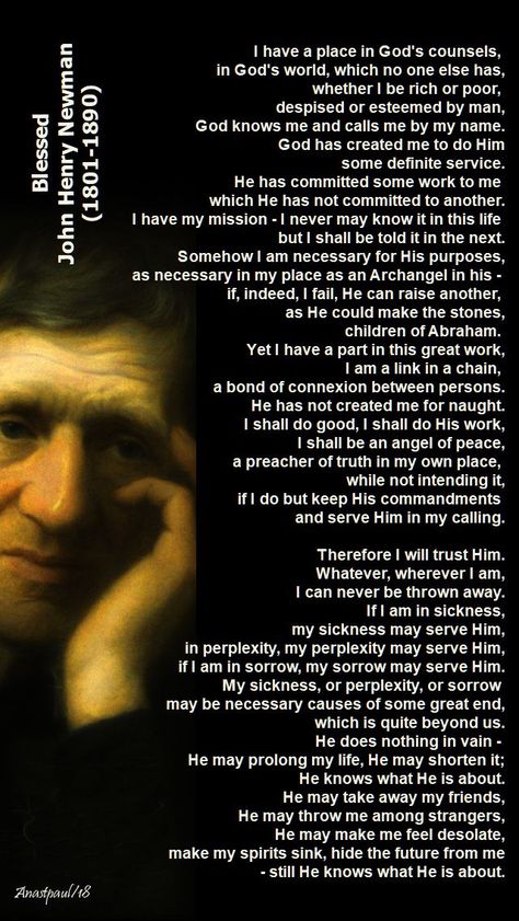 Quote/s of the Day – 9 October – The Memorial of Blessed John Henry Newman (1801-1890) – AnaStpaul Catholic Saints Prayers, St John Neumann, John Henry Newman, John Newman, Novena Prayers, Prayer For Protection, Be Rich, John Henry, Saint Quotes