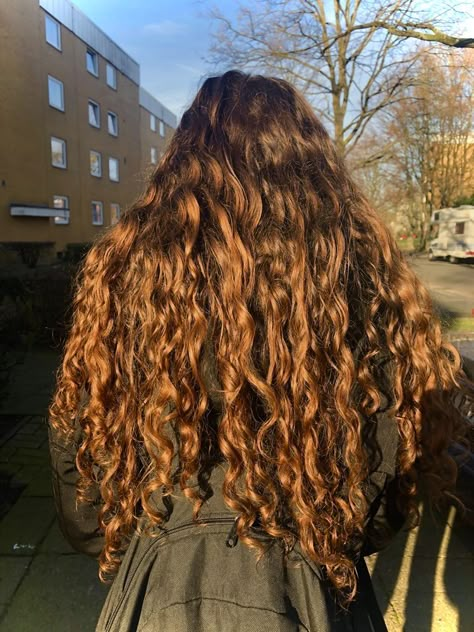 Long Wavy Hair Natural, Hair Caramel Highlights, Wavy Hair Naturally, Long Brown Curly Hair, Hair Caramel, Caramel Highlights, Beautiful Curly Hair, Wavy Curly Hair, Feeling Confident