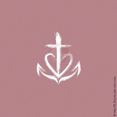 FAITH HOPE LOVE Christian symbol from May PL Digital Art h… | Flickr Tattoo Christian, Faith Tattoo, Anchor Tattoos, Unique Pictures, Geniale Tattoos, Beautiful Henna, Inspiration Tattoos, Hummingbird Tattoo, Christian Symbols