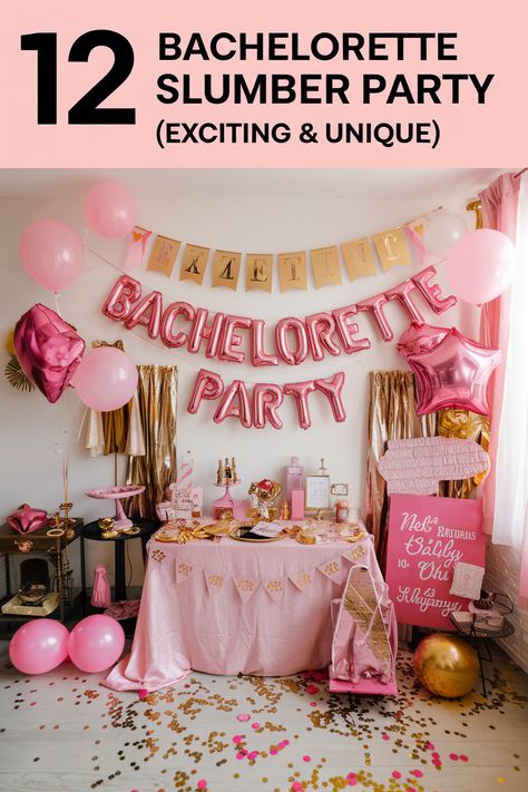 Make planning your bachelorette slumber party incredibly easy with these 12 unique themes! From a cozy camp-in under the stars to an elegant spa retreat, each theme offers fun activities and creative snacks. Gather your crew and get ready for a night full of laughter, friendship, and memories that last a lifetime.