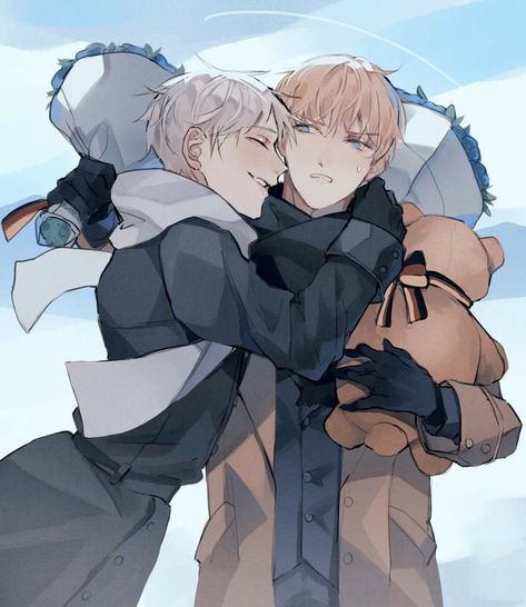 Prussia and Germany Hetalia Prussia, Prussia Hetalia, Hetalia Germany, Germany And Prussia, Axis Powers, Call Backs, Hetalia, Post It, Manga Art