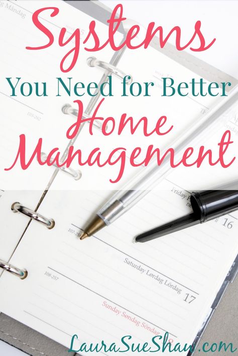 Systems You Need for Better Home Management Paper Organizing, Cleaning Lists, Instructional Materials, Organized Lifestyle, Household Binder, Home Binder, Organizing Services, Household Management, Organized Home