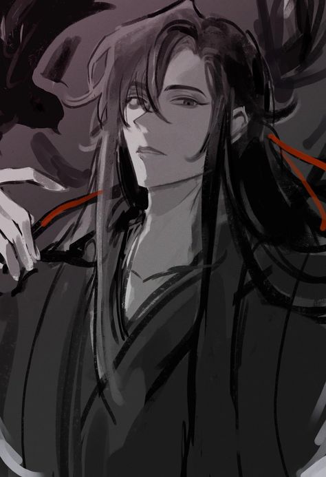 Wei Wuxian Fanart, Yiling Laozu, Yiling Patriarch, Wei Wu Xian, Frame Of Mind, Grandmaster Of Demonic Cultivation, Demonic Cultivation, The Grandmaster, Mo Dao Zu Shi