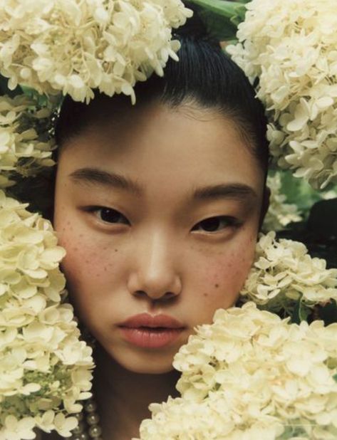 Yoon Young Bae in 'Wild Flower' by Cho Giseok Vogue Singapore — Anne of Carversville Yoon Young Bae, Vogue Singapore, Photographie Portrait Inspiration, Beauty Shoot, After Life, Pose Reference Photo, Portrait Inspiration, 인물 사진, Wild Flower