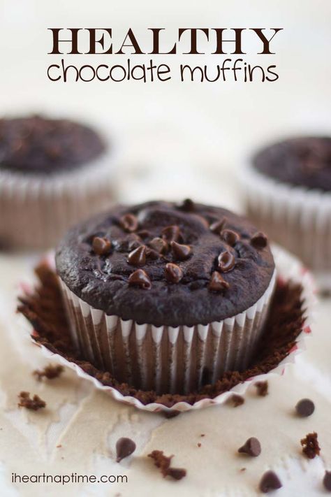 Breakfast Beauties on I Heart Nap Time Healthy Chocolate Muffins, 100 Calorie, Snacks Healthy, Browned Butter, Butter Chocolate, Healthy Muffins, Chocolate Muffins, Healthy Chocolate, 100 Calories