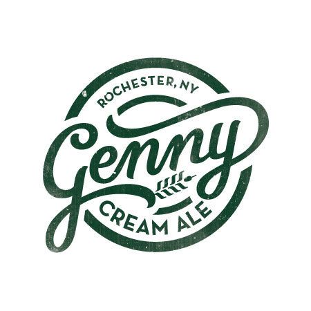 Genny Cream Ale Logo #logo Barber Aesthetic, Magic Letters, Logo Rond, Typographie Logo, Happy Future, Sea Dog, Vintage Logos, Circle Logo Design, Craft Logo