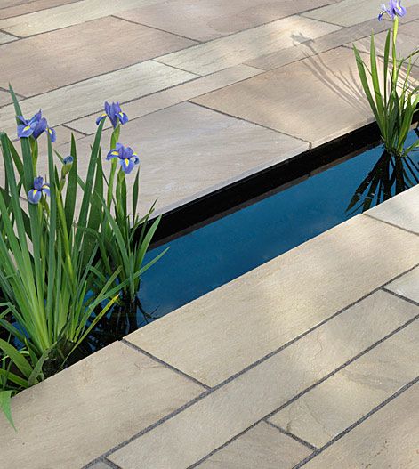 Contemporary Garden Design, Garden Water Feature, Garden Paving, Have Inspiration, Contemporary Garden, Water Features In The Garden, Garden Pool, Water Feature, Modern Landscaping