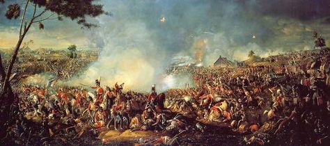 A depiction of the bloody clashes between the Duke of Wellington’s forces and Napoleon’s army at Waterloo in 1815 Waterloo 1815, History Quiz, Hundred Days, Battle Of Waterloo, Napoleon Bonaparte, John Mccain, French Army, French Revolution, Napoleonic Wars