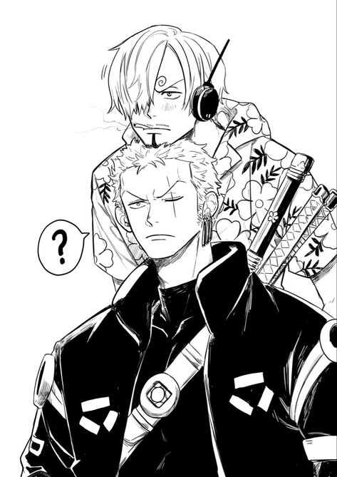 Sanji X Zoro, Zoro Sanji, One Piece Meme, One Piece Crew, One Piece Ship, One Piece Funny, One Peice Anime, Zoro One Piece, One Piece Drawing