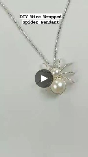 12K views · 185 reactions | DIY Wire Wrapped Spider Pendant

#diy #spider #wirewrappedjewelry | An Creatives | The Poison Oaks · Time Will Wire Wrapped Spider Tutorial, Wire Wrapped Spider, Diy Spider, Spider Pendant, The Poison, Wire Wrapping Diy, Beaded Spiders, Diy Pendant Necklace, Beaded Art