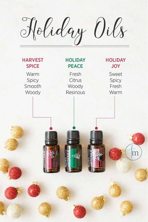 Diffuser blends for the holidays! Holiday Joy. Holiday Peace. Harvest Spice. Get your home smelling like the holidays! #diffuserblends #holidaydecor #holidayjoy #doterra #essentialoils #essentialoilblends #holiday #christmasdiffuser Holiday Peace Doterra, Holiday Joy Doterra, Bug Spray Recipe, Essential Oil Usage, Essential Oils For Babies, Doterra Diffuser Blends, Olive Oil Recipes, Essential Oils Cleaning, Doterra Oils