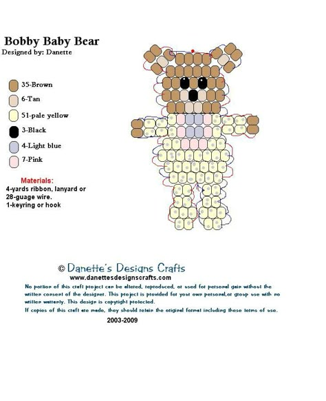 Beaded Bear Pattern, Pony Bead Jewelry, Pony Bead Animals, Pony Bead Projects, Pony Bead Bracelets, Diy Kandi Bracelets, Pony Bead Crafts, Seed Bead Crafts, Pinterest Diy Crafts