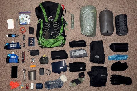 Ultralight Backpacking Food, Lightweight Backpacking Gear, Backpacking Gear List, Backpacking Hammock, Ultralight Backpacking Gear, Beginner Hiking, Camping For Beginners, Backpack Outfit, Gear List