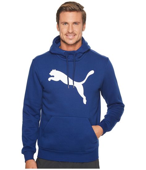 PUMA PUMA - ESSENTIAL BIG CAT HOODIE FLEECE (BLUE DEPTHS) MEN'S SWEATSHIRT. #puma #cloth # Cat Hoodie, Big Cat, Men Dress, Black Men, Mens Sweatshirts, Sweatshirts, Blue, Quick Saves, Black