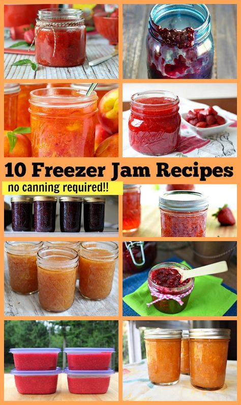 Easy Freezer Jam, Jam Strawberry, Apricot Jam Recipes, Freezer Jam Recipes, Canning Jam, Freezer Jam, Peach Jam, Blackberry Jam, Jam And Jelly