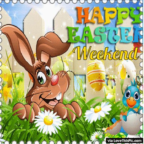 Happy Easter Weekend Good Morning Happy Easter, Easter Animation, Gif Easter, Easter Quotes Christian, Happy Easter Gif, Happy Easter Messages, Happy Easter Weekend, Happy Easter Pictures, Happy Easter Quotes