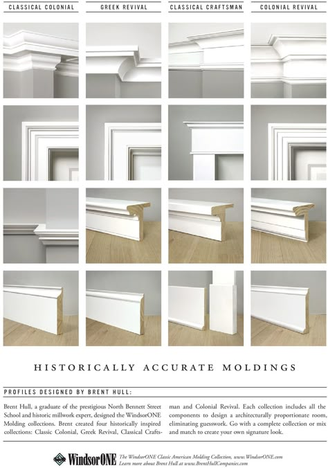 Baseboard Styles, Baseboard Trim, Trim Ideas, House Trim, Door Casing, Trim Work, Crown Moulding, Door Trim, Window Trim