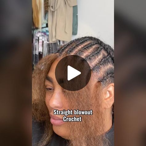 TikTok · invisible crochet hairstyle Invisible Crochet Hair, 360 Illusion Crochet Hair, Invisible Color Change Crochet, Invisible Increase Crochet, How To Do An Invisible Join In Crochet, Crochet Invisible Fastening Off, An Invisible Thread, Night Hairstyles, Crochet Hair