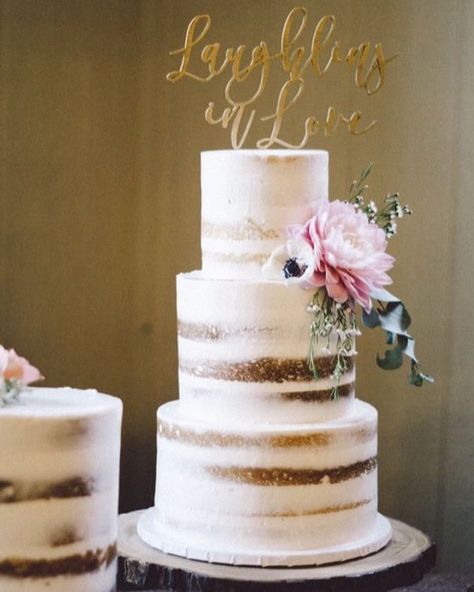 3,617 Followers, 408 Following, 664 Posts - See Instagram photos and videos from Heather Harbord (@whiskuntilsweet) Gold Cake Topper Wedding, Wood Cake Topper, Cake Writing, Rustic Wedding Cake Toppers, Individual Cakes, Winter Wedding Cake, Rustic Cake Toppers, Romantic Wedding Cake, Wood Cake