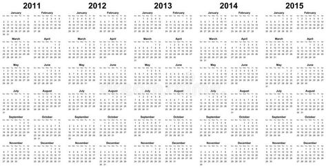 Calendar for year 2011, 2012, 2013, 2014, 2015. Calendar for years 2011-2015 , #AD, #Calendar, #year, #years #ad Photo Calendar, Yearly Calendar, Food Magazine, Magazine Template, Stock Illustration, Royalty Free Stock Photos, Magazine