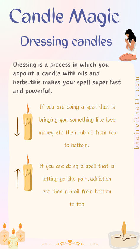 This a basic candle magic course Basic principles of candle magic White Candle Magic Spell, Brown Candle Magic, Love Candle Magic, Gold Candle Magic, White Candle Magic, Dress A Candle, Hello Witchling, Magick Candles, Dressing Candles