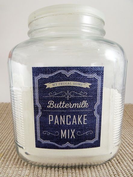 Homemade Pancake Mix Recipe In A Jar, Buttermilk Pancake Mix Recipe, Buttermilk Homemade, Homemade Buttermilk Pancakes, Diy Seasonings, Jar Mixes, Homemade Cake Mixes, Baking Mix Recipes, Pancake Mix Recipe