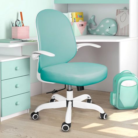 Aesthetic Chairs For Desk, Kids Office Chair, Girls Desk Chair, Kids Study Chair, Sisters Room, Professional Office Furniture, Pink Desk Chair, Comfy Office Chair, Cute Desk Chair