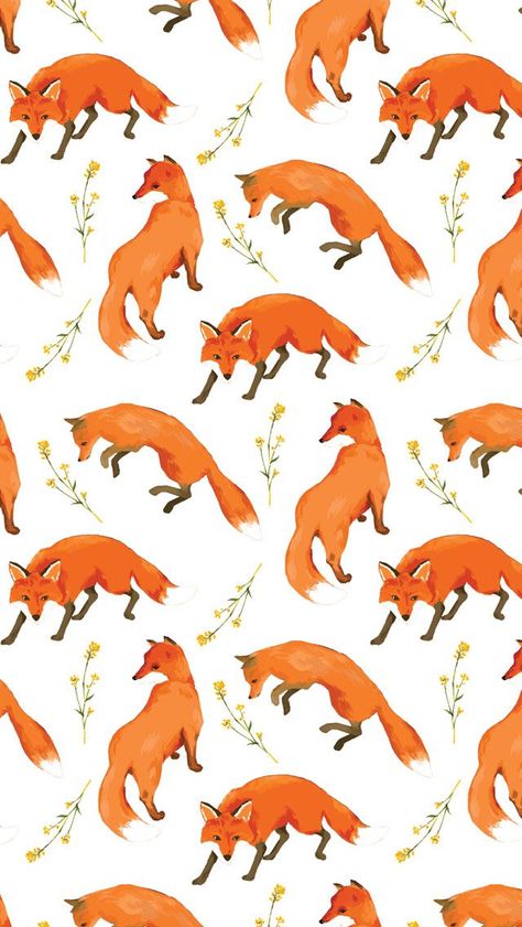 Foxes Wallpaper, Oxford Shirts, Textile Pattern Design, Fox Pattern, Textile Pattern, Fox Print, Fox Art, Geo Print, Fall Wallpaper