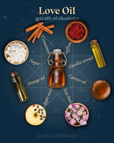 Craft Of Shadows (@craft.of.shadows) • Instagram photos and videos Saffron Uses, Saffron Oil, Magick Oil, Potions Recipes, Conjure Oil, Anointing Oil, Ritual Oil, Love Oil, Essential Oil Blends Recipes