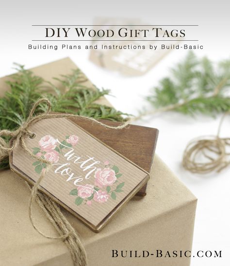 Gift wrapping can quickly turn into art with the addition of a few special touches. And if it’s a thoughtful handmade look you’re after, the addition of this unique wood tag can definit… Gift Tag Ideas, Wood Gift Tags, Winter Fashion Trends, Tags Diy, Wood Scraps, Romantic Christmas, Tag Ideas, Gift Tags Diy, Wood Tags