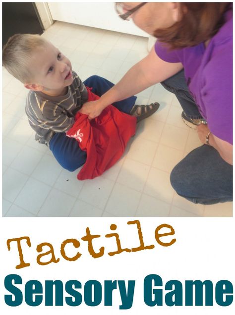 Tactile Sensory Game. Challenge your brain's ability to use stereognosis. Don't know what that is? Come find out! Adaptable to all ages. Proprioceptive Activities, Sensory Kids, Tactile Sensory, Sensory Games, Sensory Input, Sensory System, Pediatric Therapy, Sensory Issues, Sensory Processing Disorder