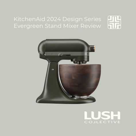 🌱 NEW: KitchenAid Evergreen Stand Mixer 🌱 When style meets performance! ✨ The 2024 KitchenAid Design Series Evergreen Stand Mixer is here to add elegance and efficiency to your kitchen. Bake like a pro with a mixer that’s as powerful as it is beautiful. Perfect for all your culinary adventures! 🔗 Link in bio to read more on our blog, The Lush Life! #KitchenAid #EvergreenSeries #StandMixer #BakingInspo #KitchenStyle #LuxuryKitchen #LushCollective #designgoals #findyourlush Kitchenaid Evergreen, Dishes To Cook, Stand Mixer, Luxury Kitchen, Kitchen Style, Kitchen Aid, Like A Pro, Link In Bio, My Favourite