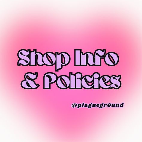 Shop Policies & Info 💗🦇✨ • Exchanges/Returns: I do not take exchanges/returns, but if there is any issue with your order, please contact me (DM on platform you bought through) • Reviews: I always appreciate feedback! Etsy & Depop both have their own reviews listed, and an Instagram review template can be found on the “review” highlight. However, if there is an issue with your order, *please contact me to see if I can fix it before leaving a review.* • Shipping: Specific creation/processing... Depop Shop Policies, Shop Policies Depop, Policy Template Instagram Highlight, Depop Tips, Jewelry Digital Art, Review Template, Instagram Review, Policy Template, Shop Policies