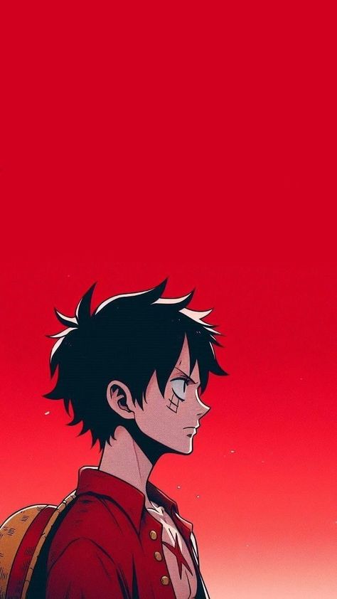 Red One Piece Wallpaper, Luffy Wallpaper, Anime Picture Hd, Ace And Luffy, One Piece Cartoon, One Piece Wallpaper, Character Artist, Cool Anime Backgrounds, Swag Cartoon