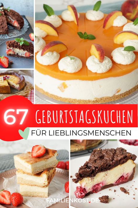 Wir zeigen dir, wie du ganz kinderleicht Kuchen backen kannst, der andere begeistert. Dabei haben wir einfache Kuchen Rezepte für Rührkuchen oder den beliebten Cheesecake, aber auch fruchtige Obstkuchen mit Erdbeeren oder Kirschen. Ob aus der Springform oder vom Blech - hier ist für jeden Anlass das richtige Kuchenrezept dabei. Familienkost.de, Geburtstagskuchen, Geburtstagstorten, Kuchen Rezepte, Torten Rezepte, Kuchen backen einfach, Kuchen backen schnell, schnelle Backrezepte Muffins, Projects To Try, Baking, Quick Saves