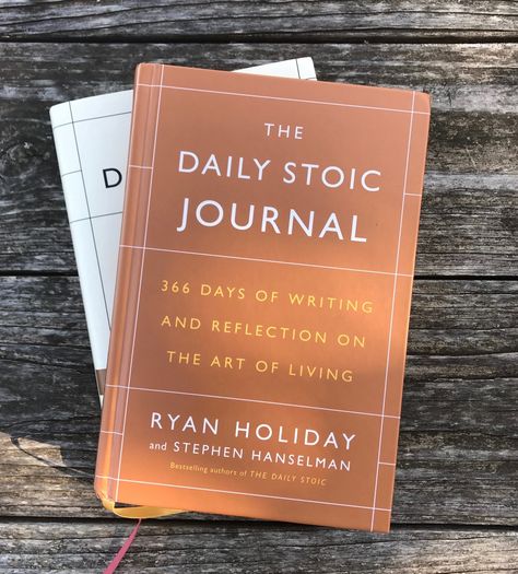 In the year since The Daily Stoic was launched, we’ve seen all sorts of readers who have filled the pages of the book with thoughts inspired by each day’s meditation. In the margins of the book, in… Daily Stoic Journal, Stoic Journal, Books On Mindfulness, Books On Meditation, Commonplace Book Ideas, The Daily Stoic, Journaling Guide, Hours Drawing, Growth Manifestation