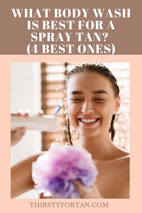 In this article, you will find out What Body Wash Is Best for A Spray Tan with shower gels that have ingredients that are safe to use on a spray tan. Spray Tan Safe Body Wash, Prep For Spray Tan, Spray Tanning Room Ideas, Spray Tan After Care, Spray Tan Prep, Spray Tan Room, Spray Tan Tips, Tan Tips, Spray Tan Business