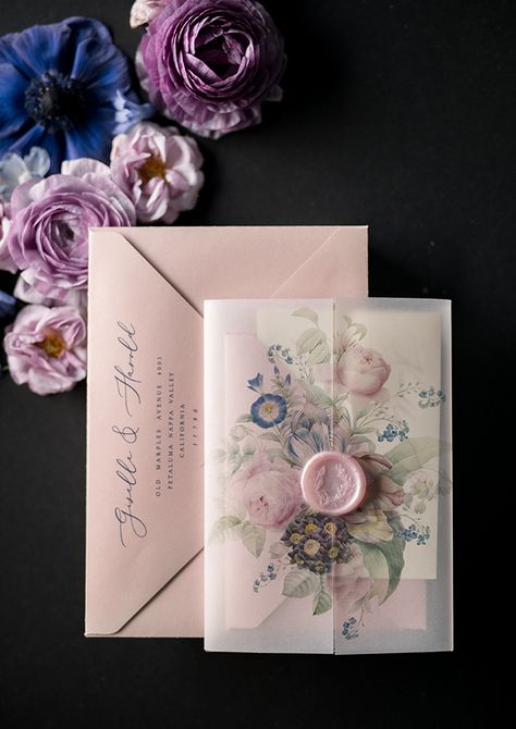 Rustic Wedding Decorations, Deco Champetre, Wedding Reception Invitations, Invitation Calligraphy, Trendy Wedding Invitations, Reception Invitations, Calligraphy Wedding Invitation, 카드 디자인, Pink Wedding Invitations