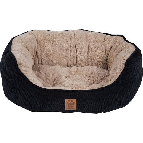 Precision Pet SnooZZy Mod Chic Daydreamer Bed   - Cat beds Medium Dog Bed, Bed Black, Bolster Dog Bed, Dog Sofa Bed, Dog Bed Furniture, Cool Dog Beds, Dog Sofa, Dog Pillow, Medium Dogs