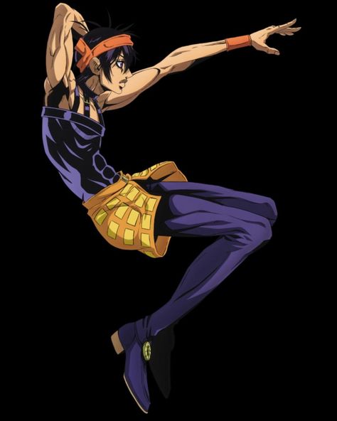 Jojo Pose Reference Magazine, Narancia Ghirga Pose, Jojo's Bizarre Adventure Poses, Jjba Poses, Jojo Poses Reference, Jojo Poses, Narancia Ghirga, Jojo Pose, Joseph Joestar